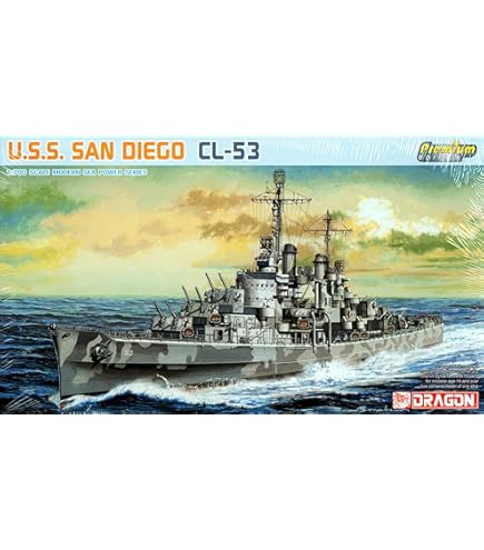 Amazon | ヴィー・ホビー 1/700 アメリカ海軍 軽巡洋艦